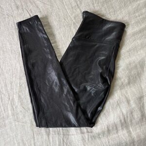SPANX Faux Leather Leggings